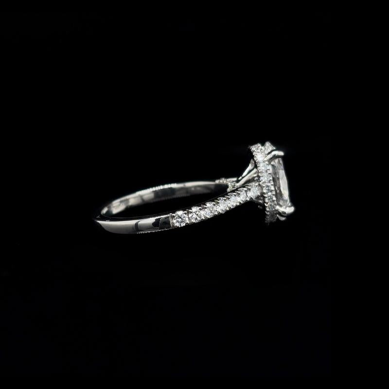 Oval Lab Diamond Engagement Ring (2.67cts Total, 2.07cts Centre)
