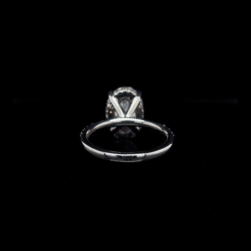 Oval Lab Diamond Engagement Ring (4.58cts Total, 4.06cts Centre)