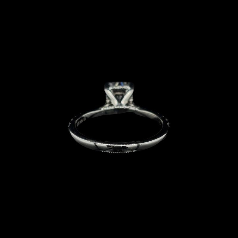 Radiant Lab Diamond Engagement Ring (2.58cts Total, 2.03cts Centre)