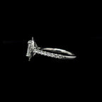 Oval Halo Lab Diamond Engagement Ring (1.65cts Total, 1.06ct Centre)