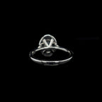 Oval Halo Lab Diamond Engagement Ring (1.65cts Total, 1.06ct Centre)