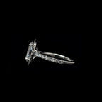 Oval Halo Lab Diamond Engagement Ring (2.67cts Total, 2.03cts Centre)