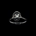 Oval Halo Lab Diamond Engagement Ring (2.67cts Total, 2.03cts Centre)