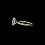 Oval Lab Diamond Engagement Ring (2.00cts Total, 1.54cts Centre)