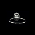 Oval Lab Diamond Engagement Ring (2.18cts Total, 2.02cts Centre)
