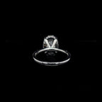 Oval Lab Diamond Engagement Ring (4.58cts Total, 4.06cts Centre)