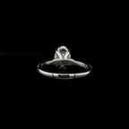 Oval Lab Diamond Engagement Ring (2.05cts Total, 1.51ct Centre)