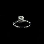 Radiant Bubble Marquise Lab Diamond Engagement Ring (2.62cts Total, 2.04cts Centre)