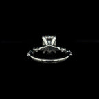 Radiant Bubble Marquise Lab Diamond Engagement Ring (3.18cts Total, 2.58cts Centre)