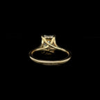 Radiant Crossover Split Shank Lab Diamond Engagement Ring (3.06cts Total, 2.58cts Centre)
