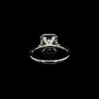 Radiant Halo Lab Diamond Engagement Ring (2.18cts Total, 1.56ct Centre)