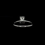 Radiant Lab Diamond Engagement Ring (1.15ct Total, 1.01ct Centre)