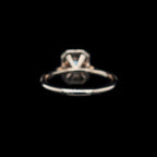 Radiant Lab Diamond Engagement Ring (1.22ct Total, 0.75ct Centre)
