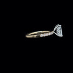 Radiant Lab Diamond Engagement Ring (1.50cts Total, 1.04ct Centre)