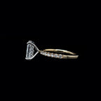 Radiant Lab Diamond Engagement Ring (2.00cts Total, 1.54ct Centre)