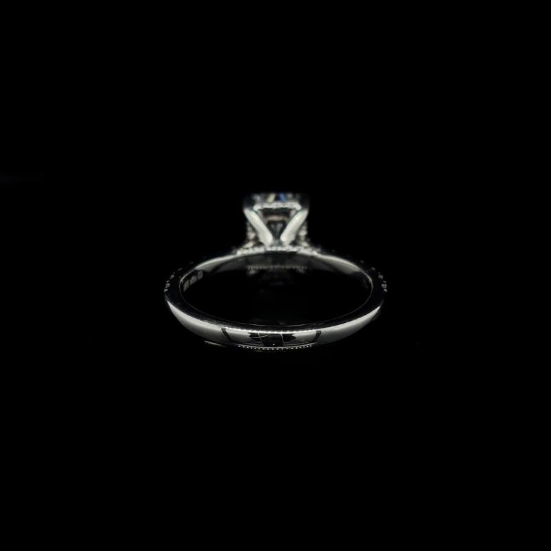 Radiant Lab Diamond Engagement Ring (2.58cts Total, 2.03cts Centre)