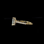 Radiant Lab Diamond Engagement Ring (2.69cts Total, 2.07cts Centre)