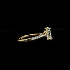 Radiant Lab Diamond Engagement Ring (2.69cts Total, 2.07cts Centre)