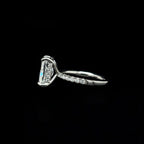 Radiant Lab Diamond Engagement Ring (3.58cts Total, 3.07cts Centre)