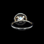 Round Halo Lab Diamond Engagement Ring (3.68cts Total, 3.05cts Centre)