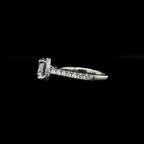 Round Lab Diamond Engagement Ring (2.01cts Total, 1.55ct Centre)