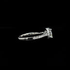 Round Lab Diamond Engagement Ring (2.01cts Total, 1.55ct Centre)