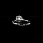 Round Lab Diamond Engagement Ring (2.01cts Total, 1.55ct Centre)