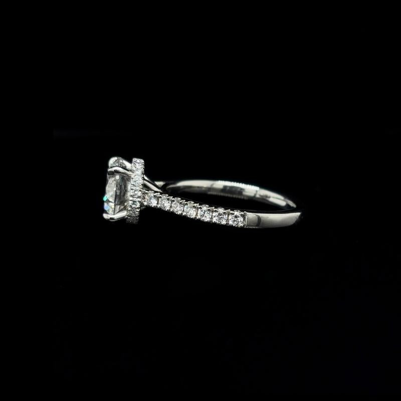 Round Lab Diamond Engagement Ring (2.57cts Total, 2.08cts Centre)