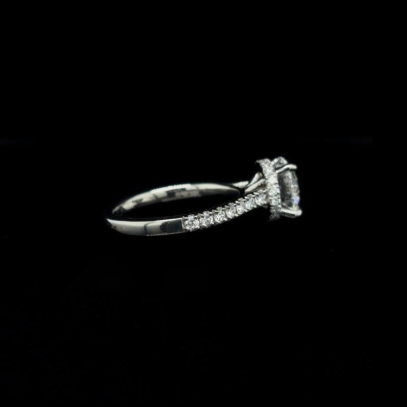 Round Lab Diamond Engagement Ring (2.57cts Total, 2.08cts Centre)
