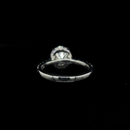 Round Lab Diamond Engagement Ring (2.57cts Total, 2.08cts Centre)