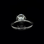 Round Lab Diamond Engagement Ring (3.51cts Total, 3.01cts Centre)