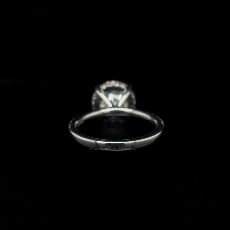 Round Lab Diamond Engagement Ring (4.54cts Total, 4.04cts Centre)