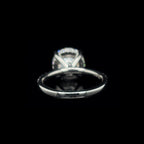 Round Lab Diamond Engagement Ring (4.97cts Total, 4.43cts Centre)