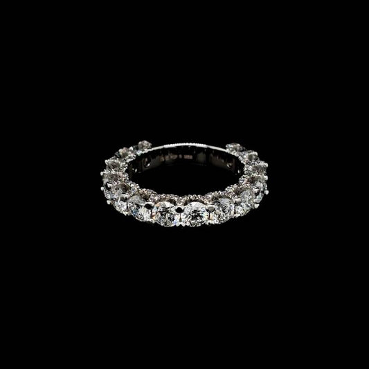 Round Lab Diamond Wedding Band (3.51cts Total)